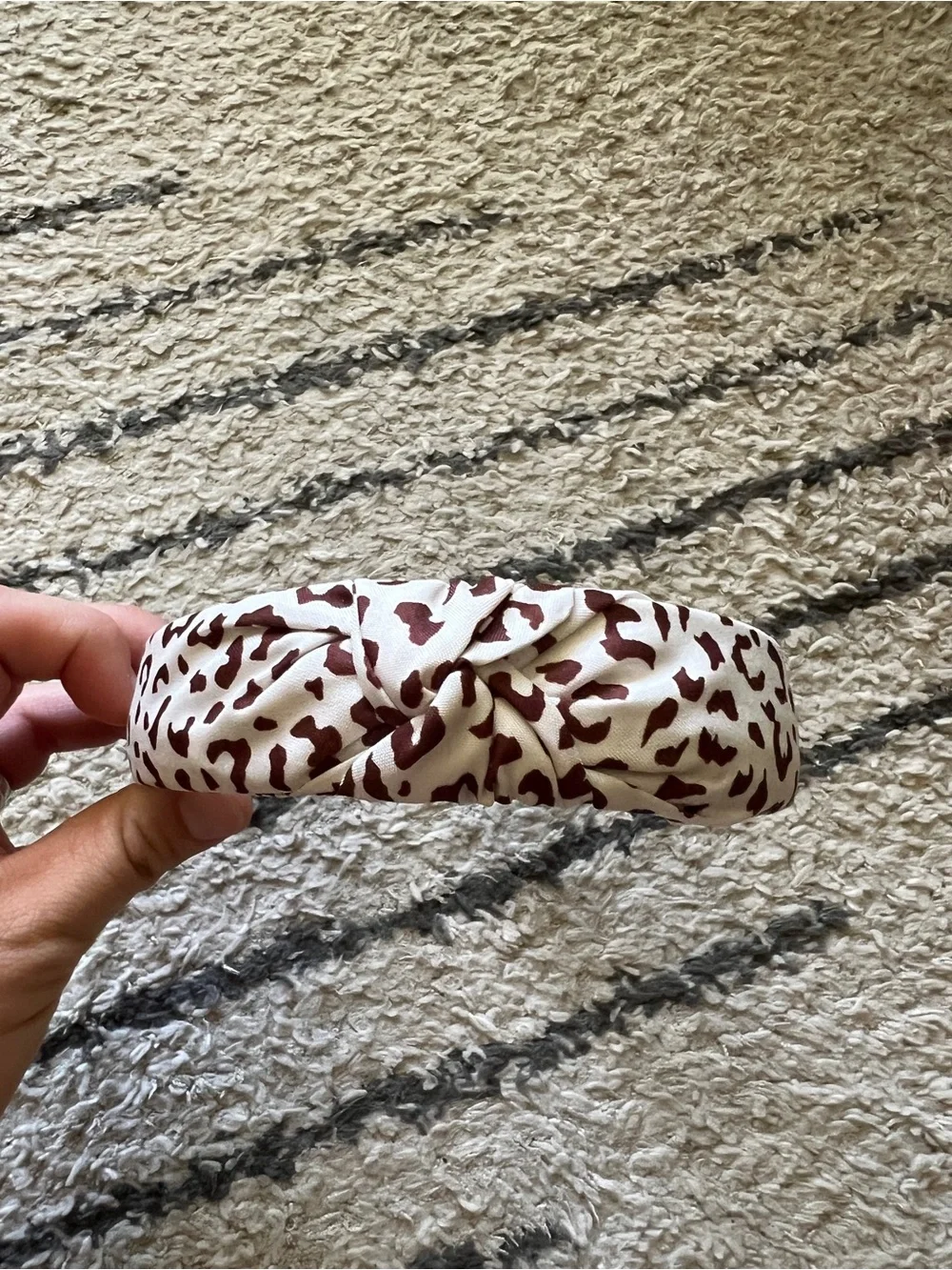 Neutral & Animal Print Knot Headband Trio